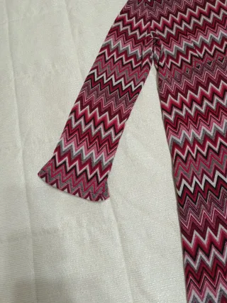 Vestido geométrico multicolor