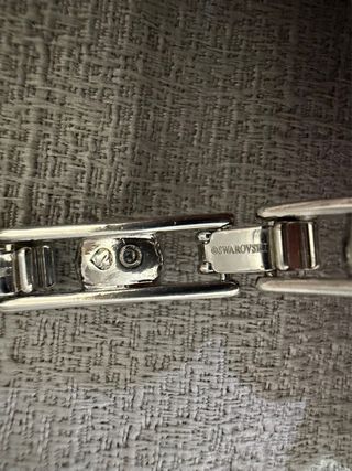 Collana Swarovski Angeli Argento Nuova