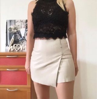 Falda/Pantalon Zara efecto piel