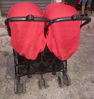 Silla de paseo gemelar