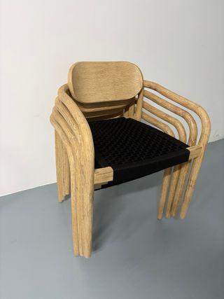 Pack 4 Sillas reposabrazos naele sklum.40% descuen