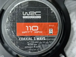 Altoparlanti WRC Coaxial 3 Ways 110W.