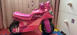 Moto correpasillos rosa Juguettos
