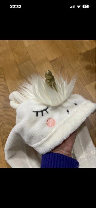 Vestaglia unicorno H&M 4-6 anni