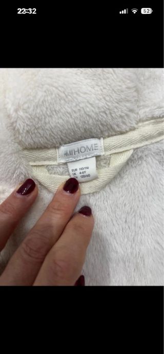 Vestaglia unicorno H&M 4-6 anni