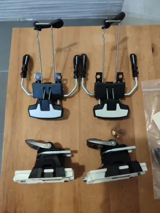 Taloneras fijación travesía