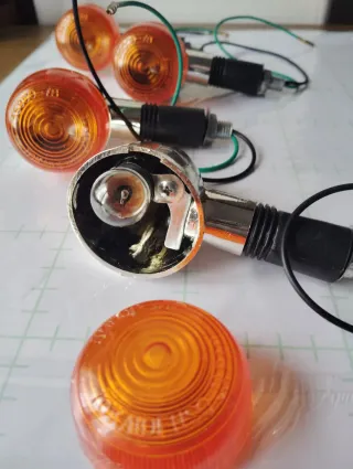 Intermitentes moto classica