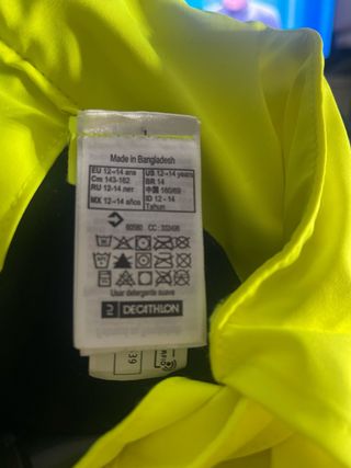 Pantalón esquí niño sin estrenar Talla 12-14