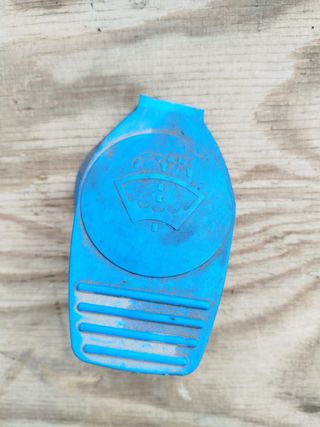 Tapon llenado limpiaparabrisas azul