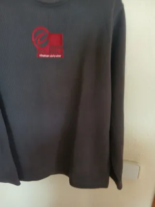 Jersey hombre marrón y gris