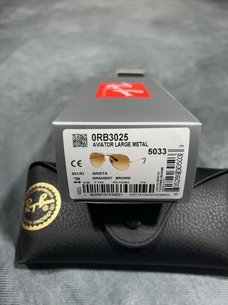 Gafas de sol Ray-Ban Aviator Doradas