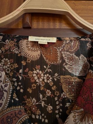 Blusa Springfield Estampada Manga Larga