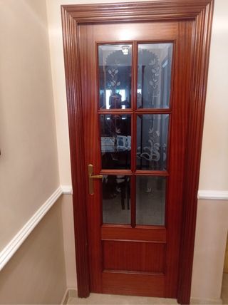 Puertas de madera maciza