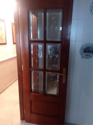 Puertas de madera maciza