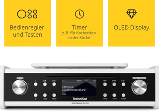 Radio TechniSat Digitradio 20 CD Blanca