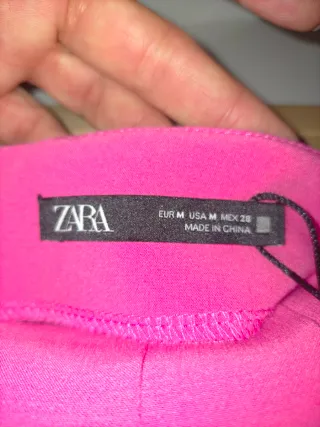 Falda midi vintage rosa