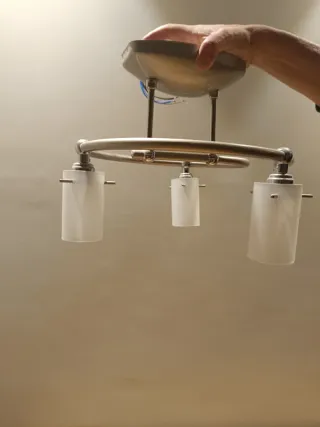 Lámpara de techo moderna 3 luces