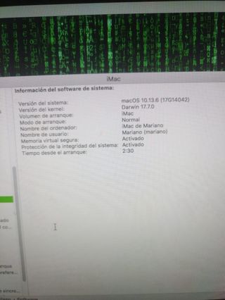 Ordenador Apple iMac Gris/Plata