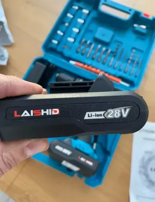 Taladro Eléctrico Inalámbrico LAISHID 28V