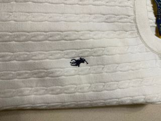 Jersey Polo Ralph Lauren Blanco Talla M