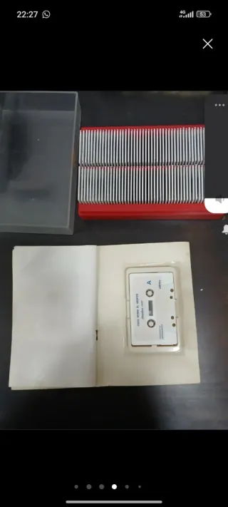 Diapositivas antiguas y proyector