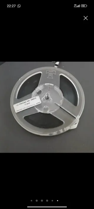 Diapositivas antiguas y proyector