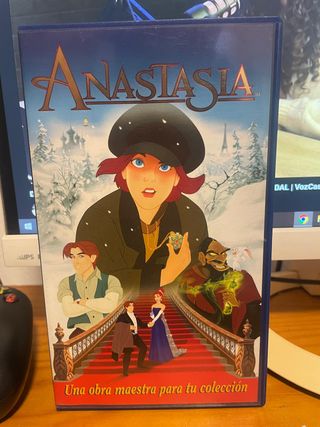 VHS Anastasia Película Animada Español