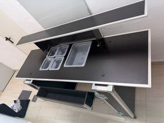 Mostrador Barra Bar Portátil Trolley Maleta