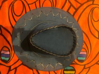 Sombrero vaquero azul