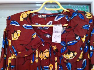 Blusa Talla Grande Estampada, a Estrenar.