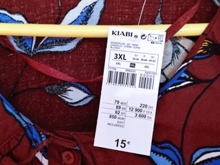 Blusa Talla Grande Estampada, a Estrenar.