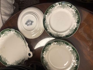 Fuente y 6 platos postre Pickman la cartuja