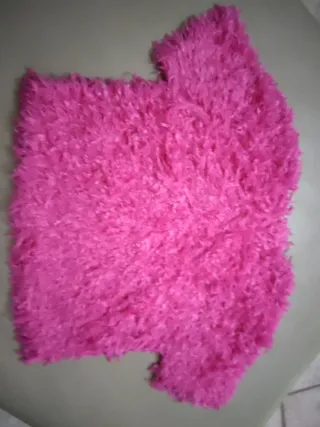 Zara maglietta pelosa rosa 9/10 anni