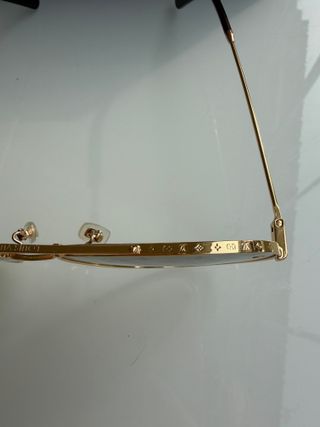 Gafas de Sol Louis Vuitton Pilot S00 Oro