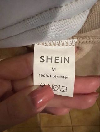 Completo sportivo beige e bianco