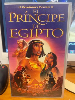 El Príncipe de Egipto VHS Español