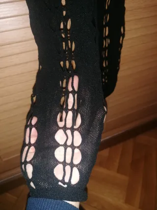 Mallas Capri Caladas Negras