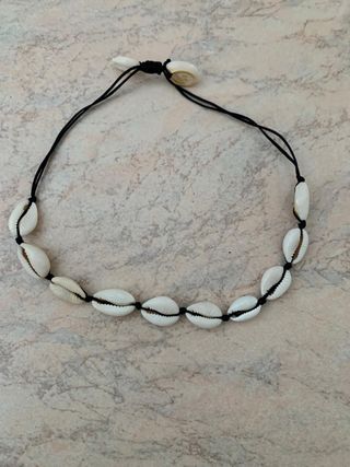 Bracciale/cavigliera artigianale con conchiglie