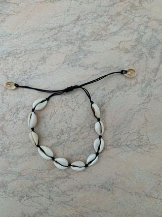 Bracciale/cavigliera artigianale con conchiglie