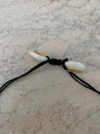 Bracciale/cavigliera artigianale con conchiglie