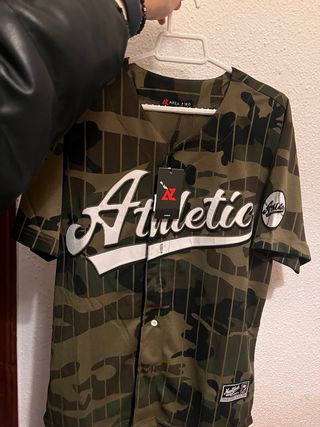 Camiseta Beisbolera Militar AREA ZERO