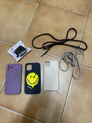 Fundas iPhone 11 + Funda Auriculares