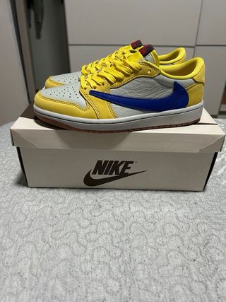 Jordan 1 Low Travis Scott Canary