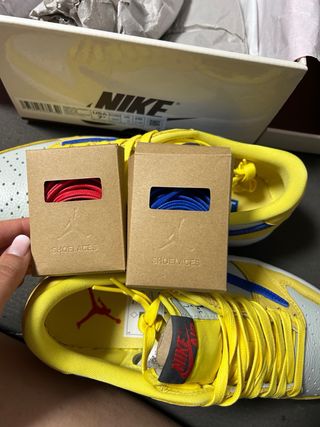 Jordan 1 Low Travis Scott Canary