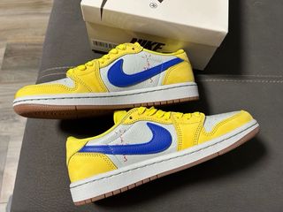 Jordan 1 Low Travis Scott Canary