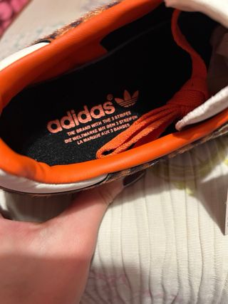 Adidas Samba Leopardo Naranja Marrón