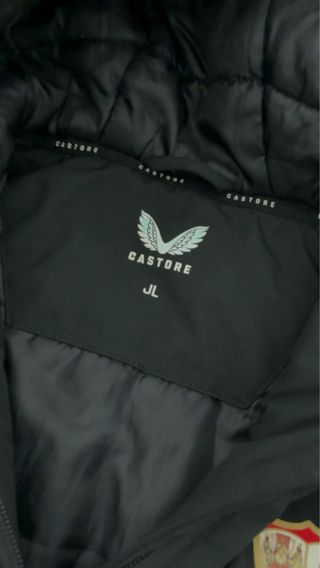 Giacca da calcio Sevilla FC Castore Nero Taglia L bambino