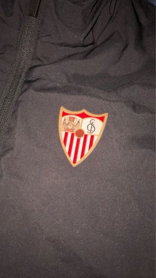 Giacca da calcio Sevilla FC Castore Nero Taglia L bambino