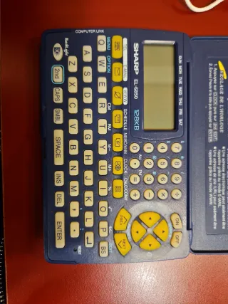 Agenda Electrónica Sharp EL-6850 128KB