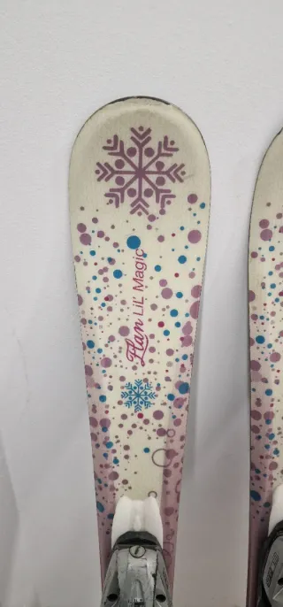 Esquís Carvin Elan Niña 100 cm en perfecto estado